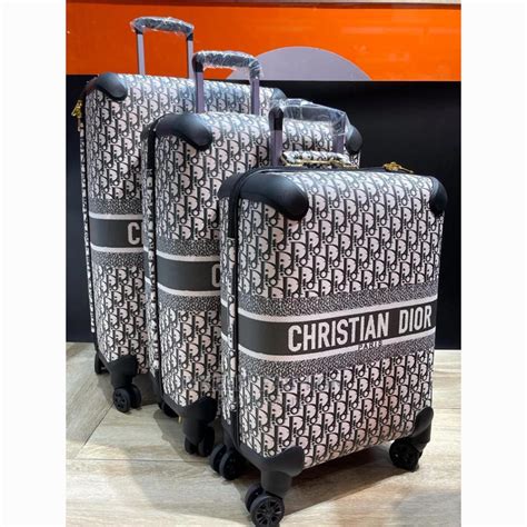 christian dior suitcase.